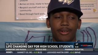 Students awarded full ride scholarships to GW