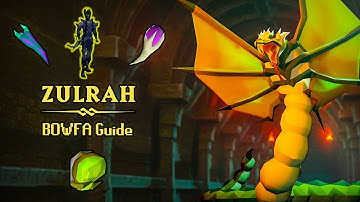 BOWFA Only Zulrah Guide! | 3 Different Methods and Ironman Friendly!