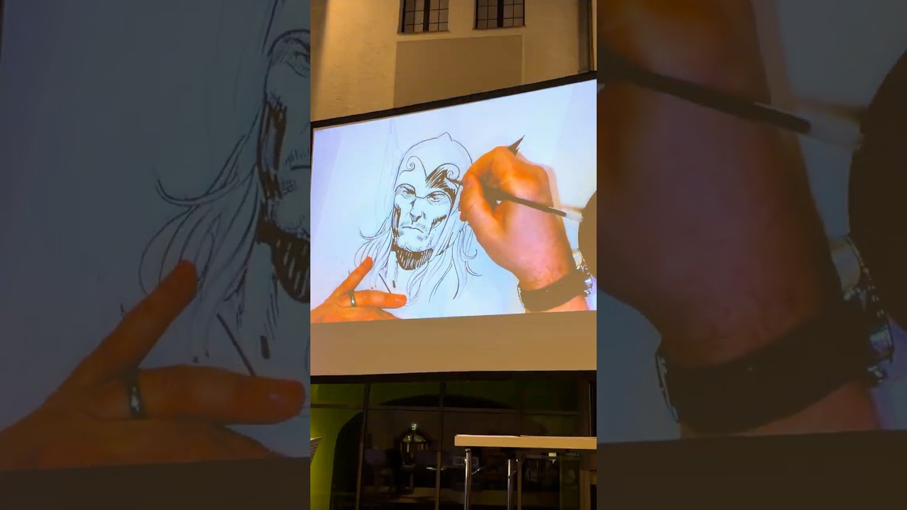 Thor wird von Nic Klein gezeichnet