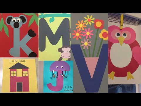 Alphabet letter decoration