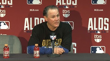 Yost discusses advancing to ALCS