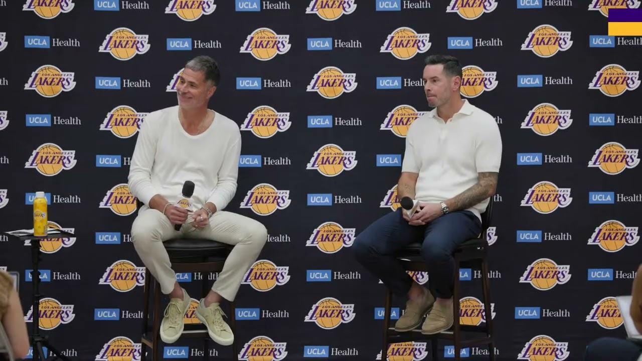 Lakers Start of Season Press Conference: Rob Pelinka & JJ Redick