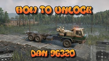 SnowRunner - How to unlock the DAN 96320 | Best heavy Truck!