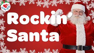 Rockin' Santa with Lyrics 🎄 Love to Sing Christmas Songs and Carols