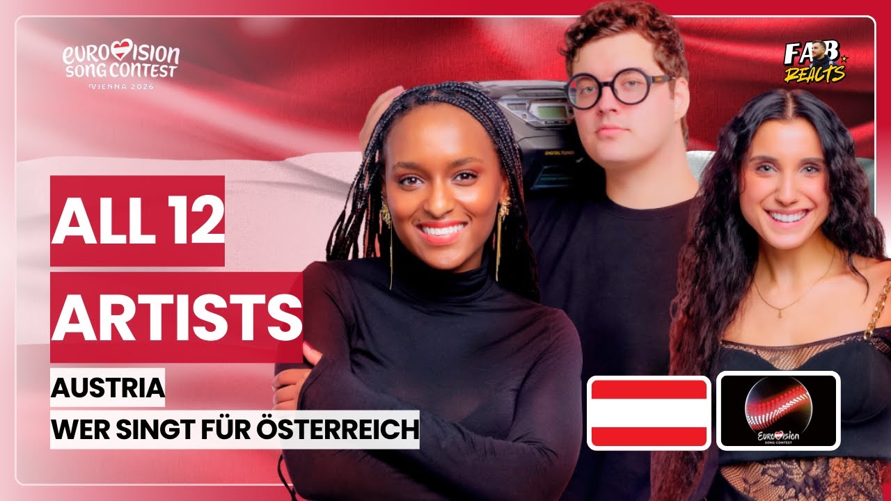 Vienna Calling 2026: Wer singt für Österreich? | All 12 Artists | AUSTRIA 🇦🇹 ESC 2026 🎶😍 