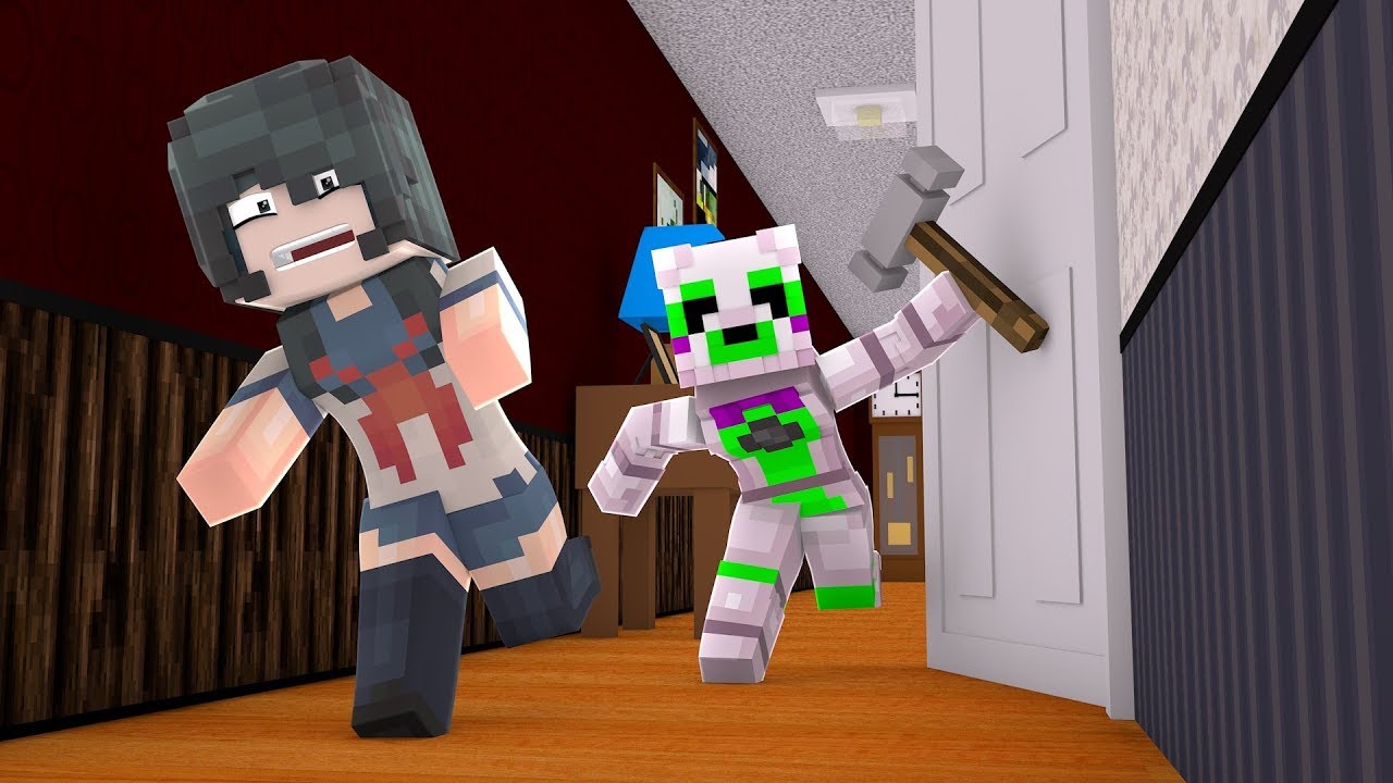 Тэнгл пытается исправить прошлое Яндере (ролевая игра в Minecraft 