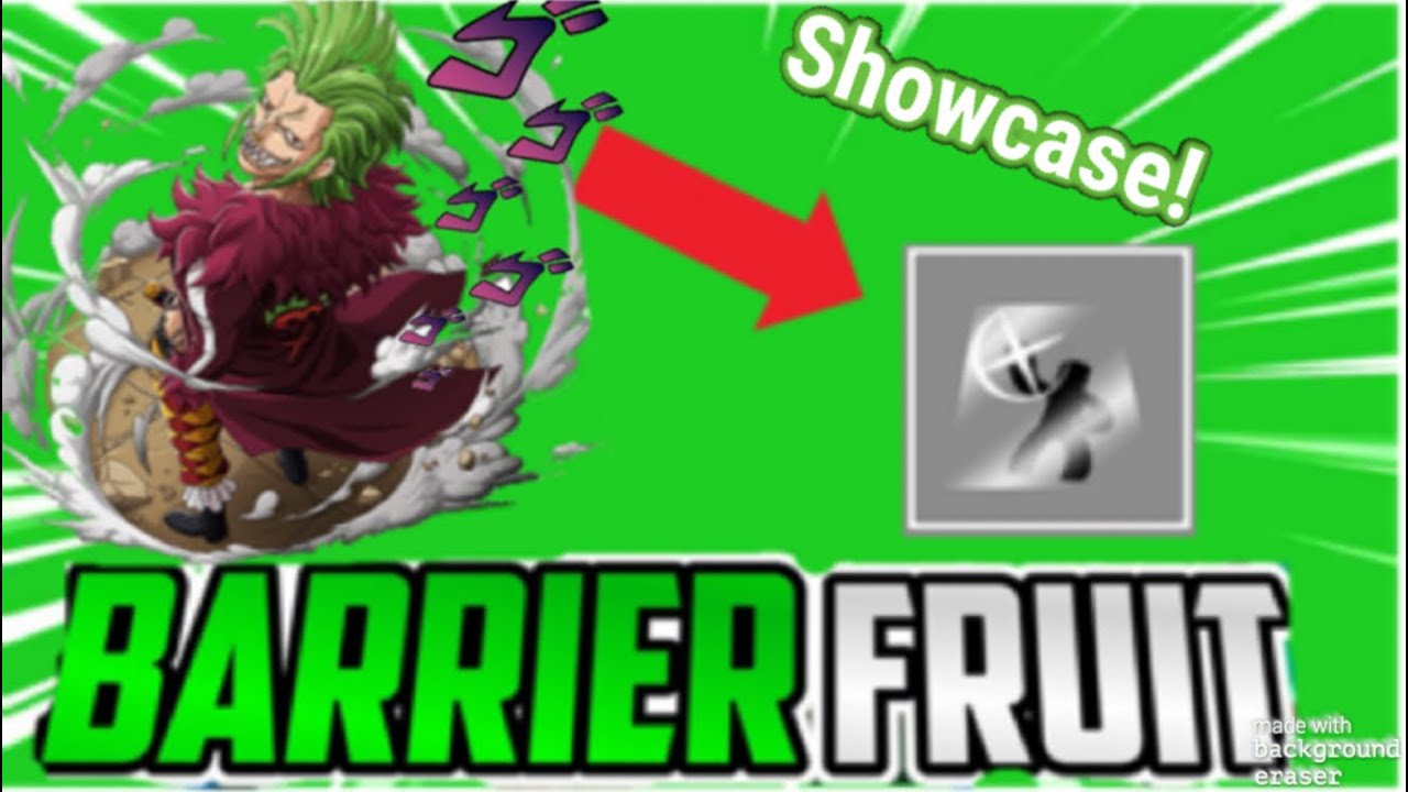 BARRIER SHOWCASE(Blox Fruits)Fire🔥Intro YouTube