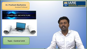 Control Unit by Dr. Prashant Bachanna