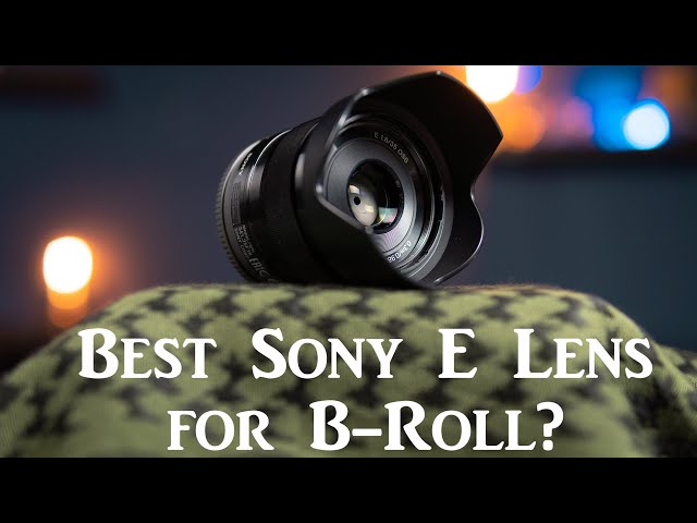 Sony E mm F1.8 OSS Prime Lens for APS C a, a, a