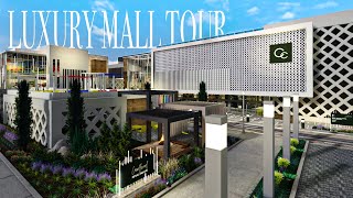 Bloxburg: Luxury Shopping Mall Tour | Roblox Bloxburg | 4.26M