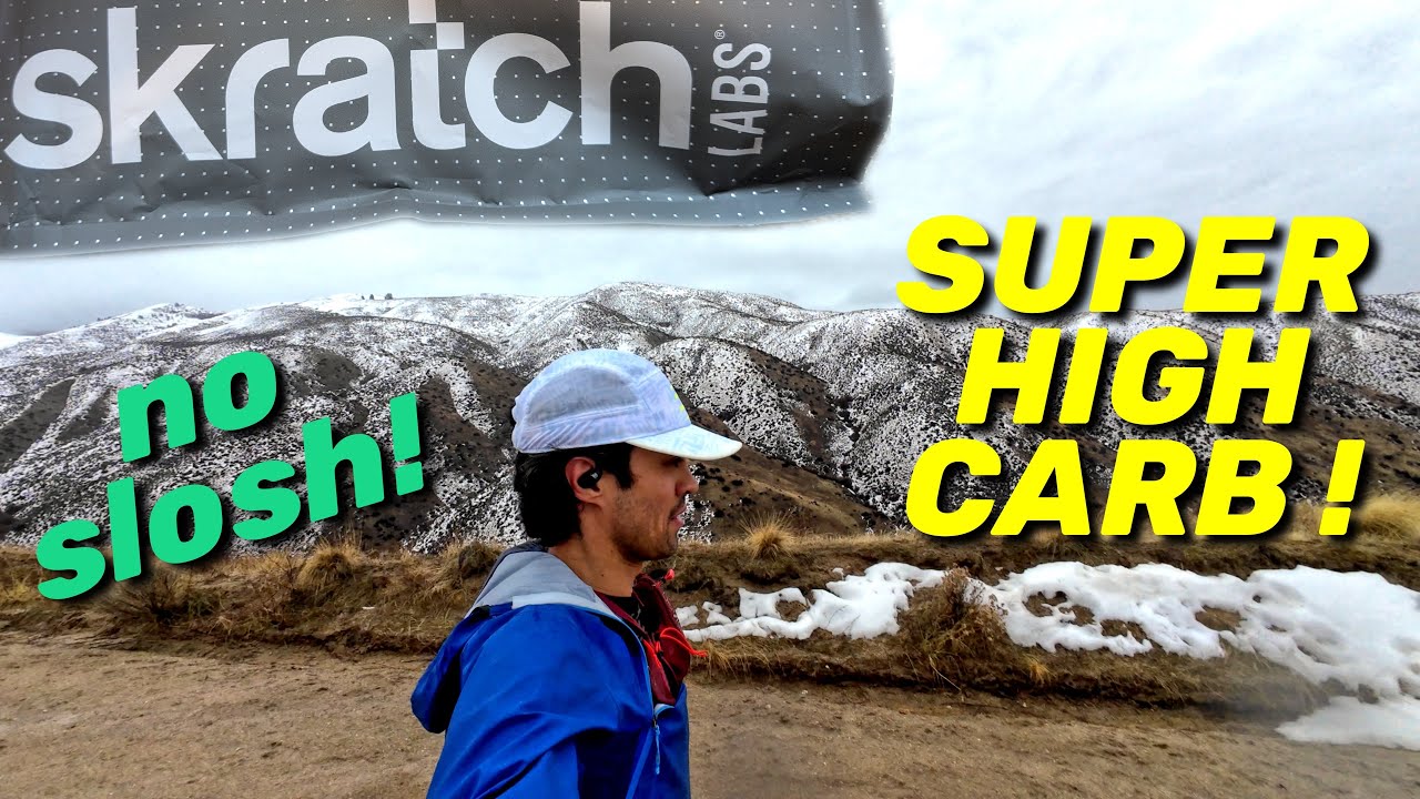 Skratch SUPER HIGH CARB - 80g/hr EASY !!! // Adidas Agravic 3 Training