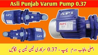 API Asli Punjab pump Varum water pump 0.37 Model heavy duty varum pump | Water pump