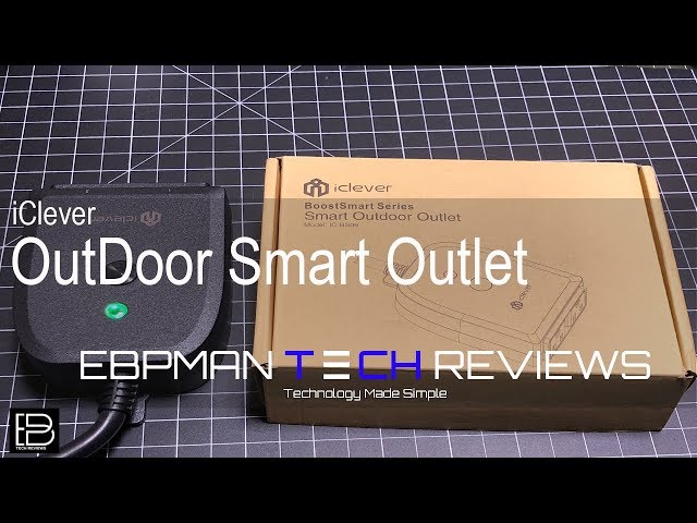 iClever Smart Outdoor Outlet review: Two smart outlets in one