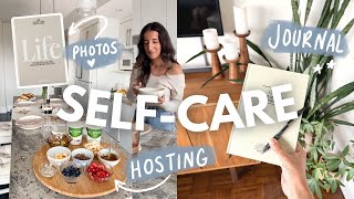 UNIQUE SELF-CARE IDEAS | hosting tips, scrapbooking & wellness planner