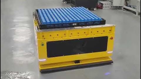 Smart AGV for efficient inventory management and control#innovation #automation #logistics #robot