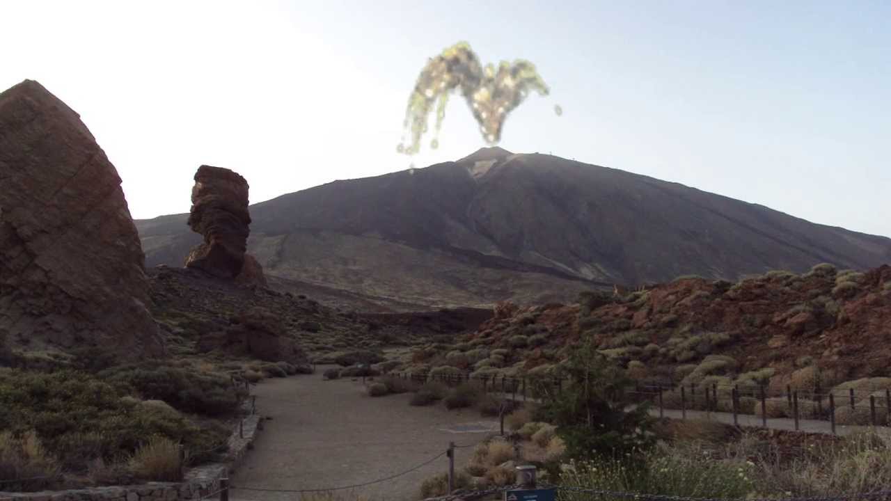 El Teide está entrando en erupción 