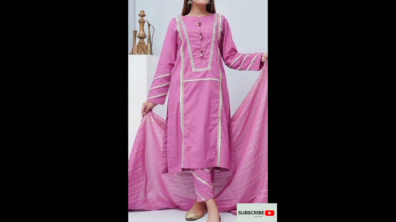 Most Trendy White Lace Kurti Design🔥|