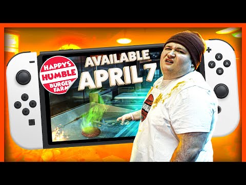 Happy's Humble Burger Farm | Coming April 7 on Switch | Pre-order now!