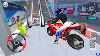 Exploring the Express Bus Terminal on a NewBike - 3D Driving Class 2025 gameplay Shokher Racing screenshot 5