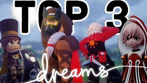 Top 3 INSANE OPEN WORLD Games Made IN Dreams PS4/PS5
