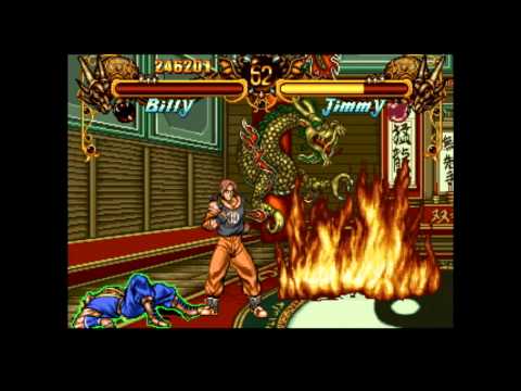 Mini Test : DOUBLE DRAGON sur NEO GEO CD 