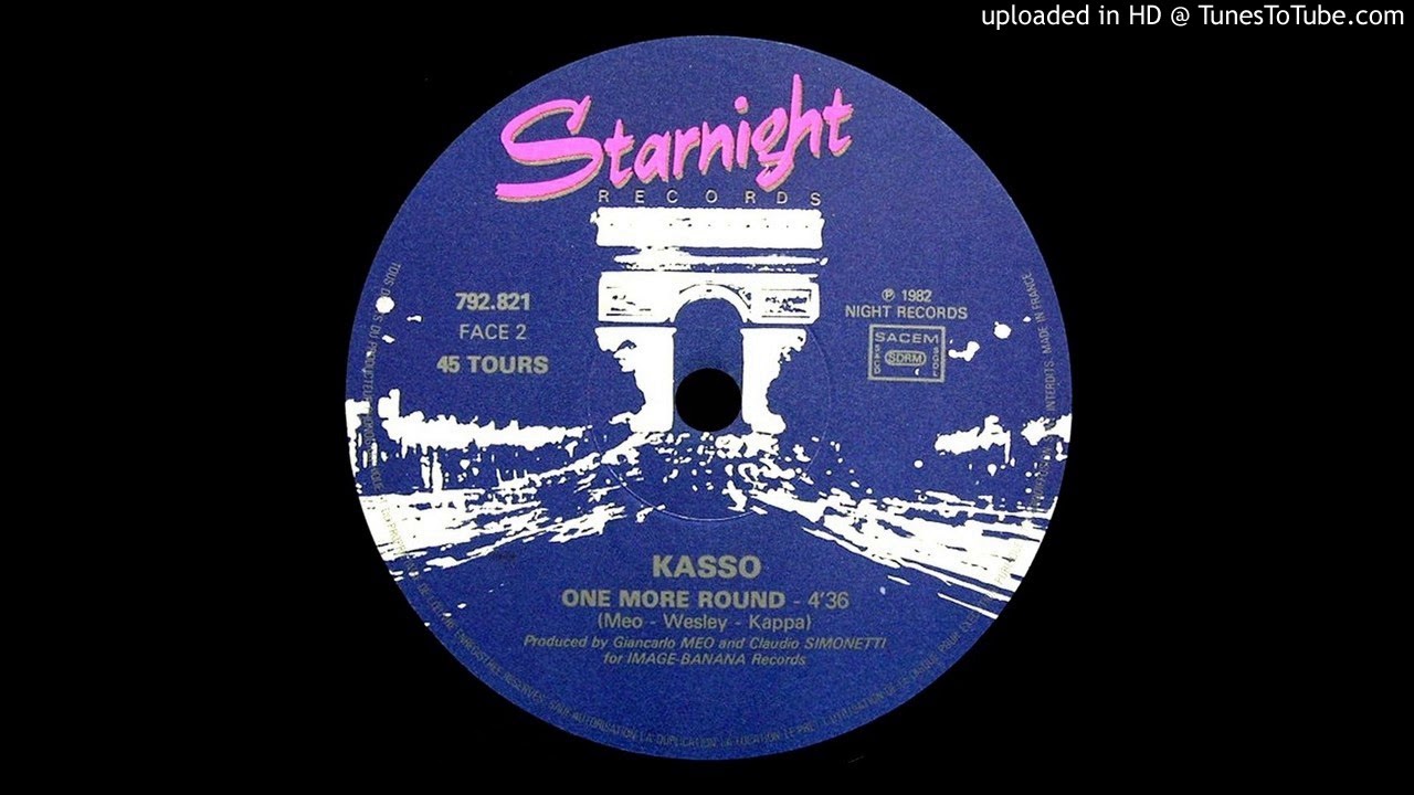 Kasso - One more round ''Original Mix'' (1982) - YouTube