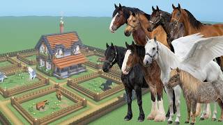 How To Make Every Horse Breed Farm in Minecraft PE screenshot 2