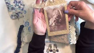 Shabby Chic French Blue junk journal