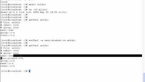 SADS: setfacl (Setting Permissions in Linux)