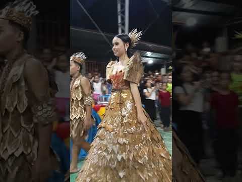Beautiful indigenous costume
