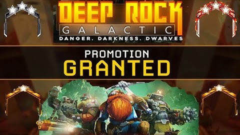 Promoting all Dwarves! - Deep Rock Galactic - Achievements