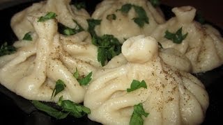 Хинкали. Грузинская кухня.