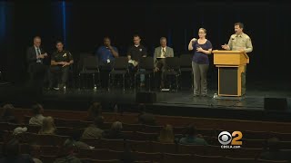 Fire Victims Attend Town Hall Meeting In Thousand Oaks