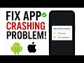 “Android Apps Keep Crashing? 🔥 Top 5 Solutions That Really Work!” | App Crash ho Raha hai Fix Kare