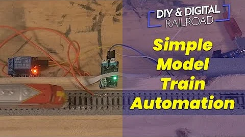 Easy Model Train Automation with an Arduino: Stopping and Starting a locomotive