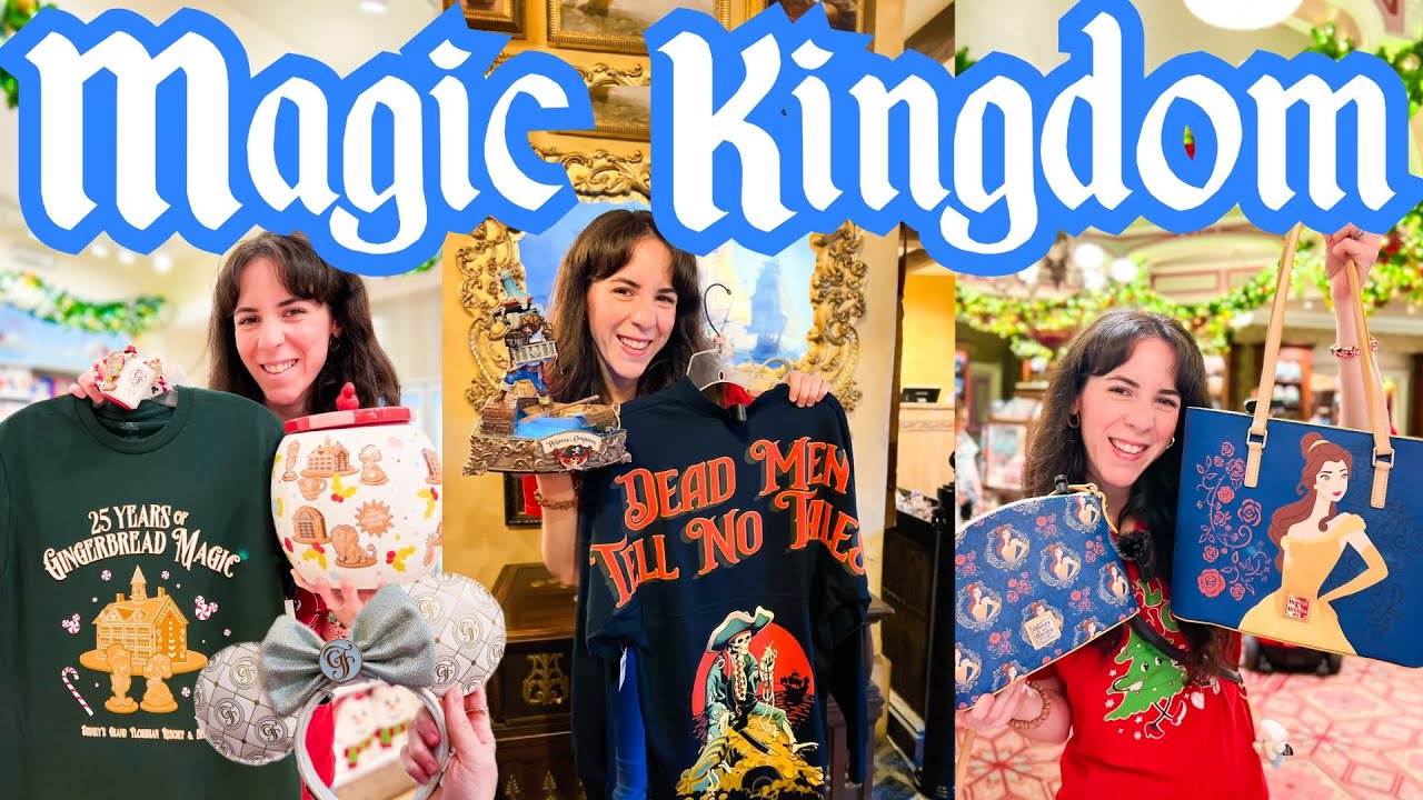 Disney's MAGIC KINGDOM New Merch Update November 2024 | Grand Floridian New Merch! Walt Disney World