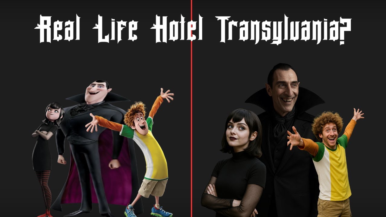 Hotel Transylvania Characters in Real Life | AI-Generated Realistic Versions