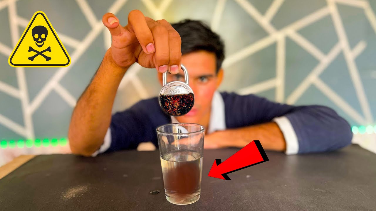 Powerful Nitric Acid VS Lock | तेजाब |