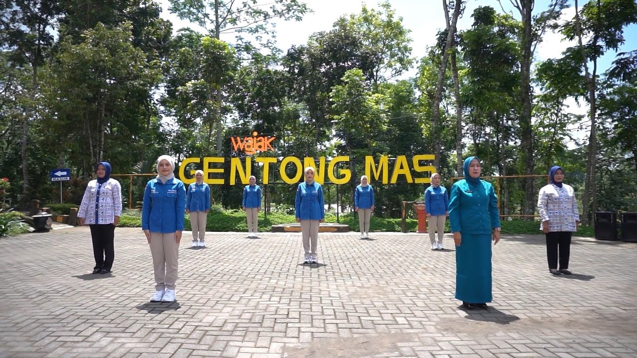 SENAM PEREGANGAN MENINGKATKAN KEGIATAN GERMAS MASYARAKAT - UPT PUSKESMAS WAJAK KAB.MALANG