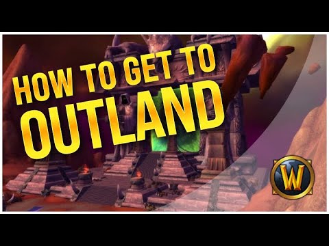 How get to Outland via Shattrath as Horde. Retail.