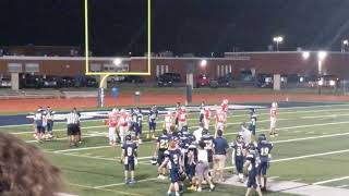 9/19/2019 Solon Middle School 8th grade football vs. Mentor in Solon, OH