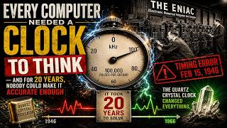 Every Computer Needed a Clock to Think — And For 20 Years, Nobody Could Make It Accurate Enough