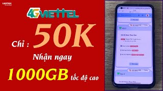 Cách Đăng Ký 4G Viettel 50K 1 Tháng Không Giới Hạn DATA Tốc Độ Cao: Tin Được Không? Cùng Tìm Hiểu!