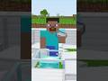 スティーブはビーコンを建築できるのか?/Can Steve build a beacon?#shorts