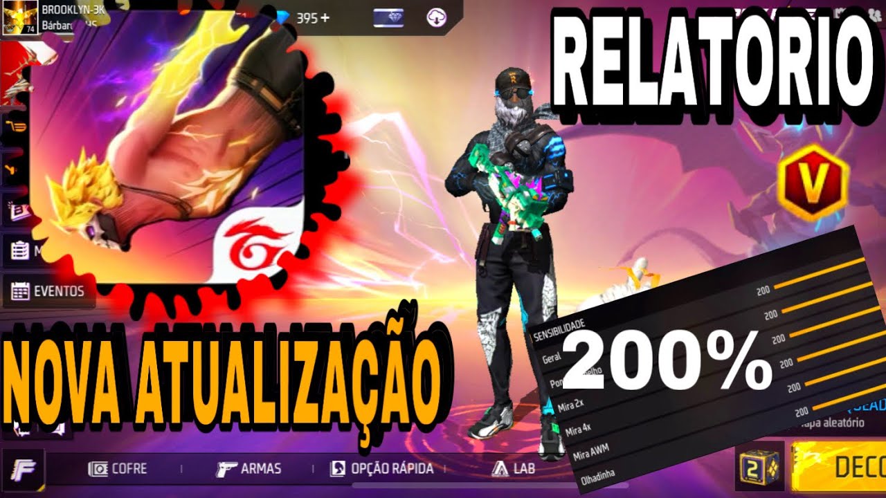 atualização do free fire janeiro 2024: veja o que... RELATORIO! NOVA ATUALIZAÇÃO DO FREE FIRE NOVIDADES E EVENTOS / TUDO ...
