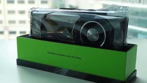 Unboxing the GeForce GTX 1070 Ti