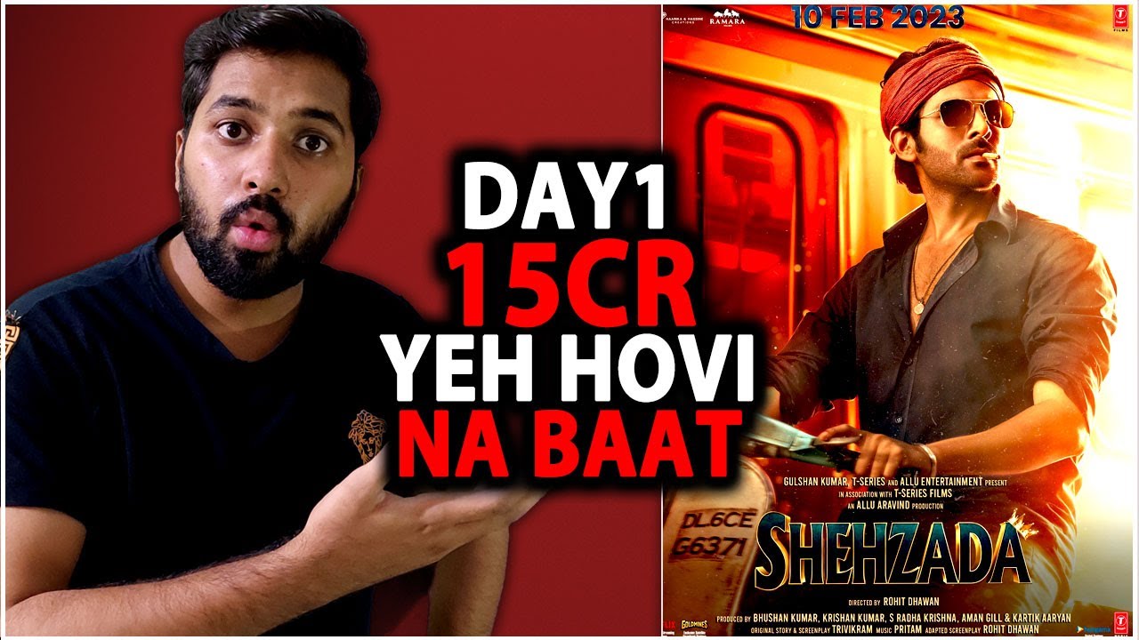 Shehzada Day 1 Final Worldwide Box Office Collection | Shehzada Day 1 Box Office Collection India