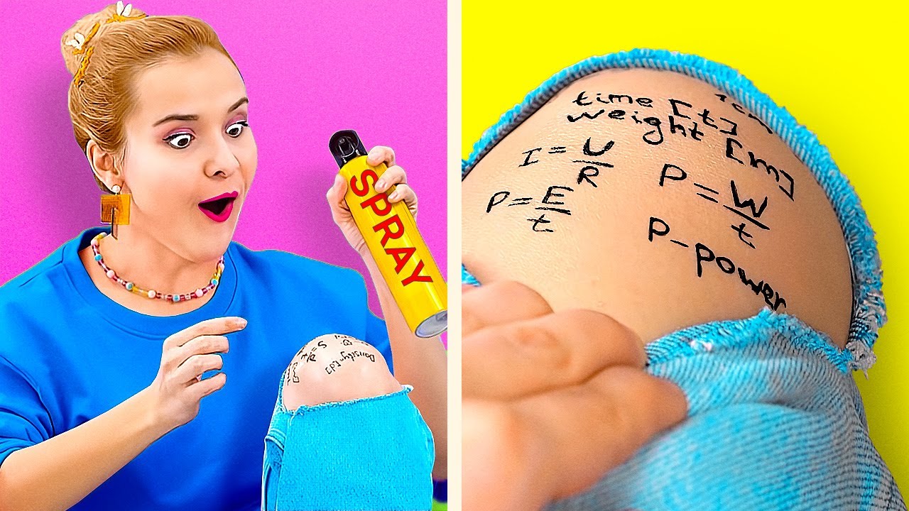 GENIUS SCHOOL HACKS THAT WORK DESPITE TIME! || Cool DIY Ideas by 123 Go ...