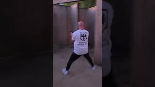 Guy with Gun Saves Little Girl from Kidnapper #airsoft #training not real #instructional