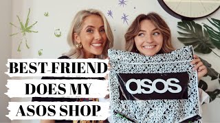 BEST FRIEND DOES MY ASOS SHOP | AUTUMN | TRY ON | Chloe Hayward